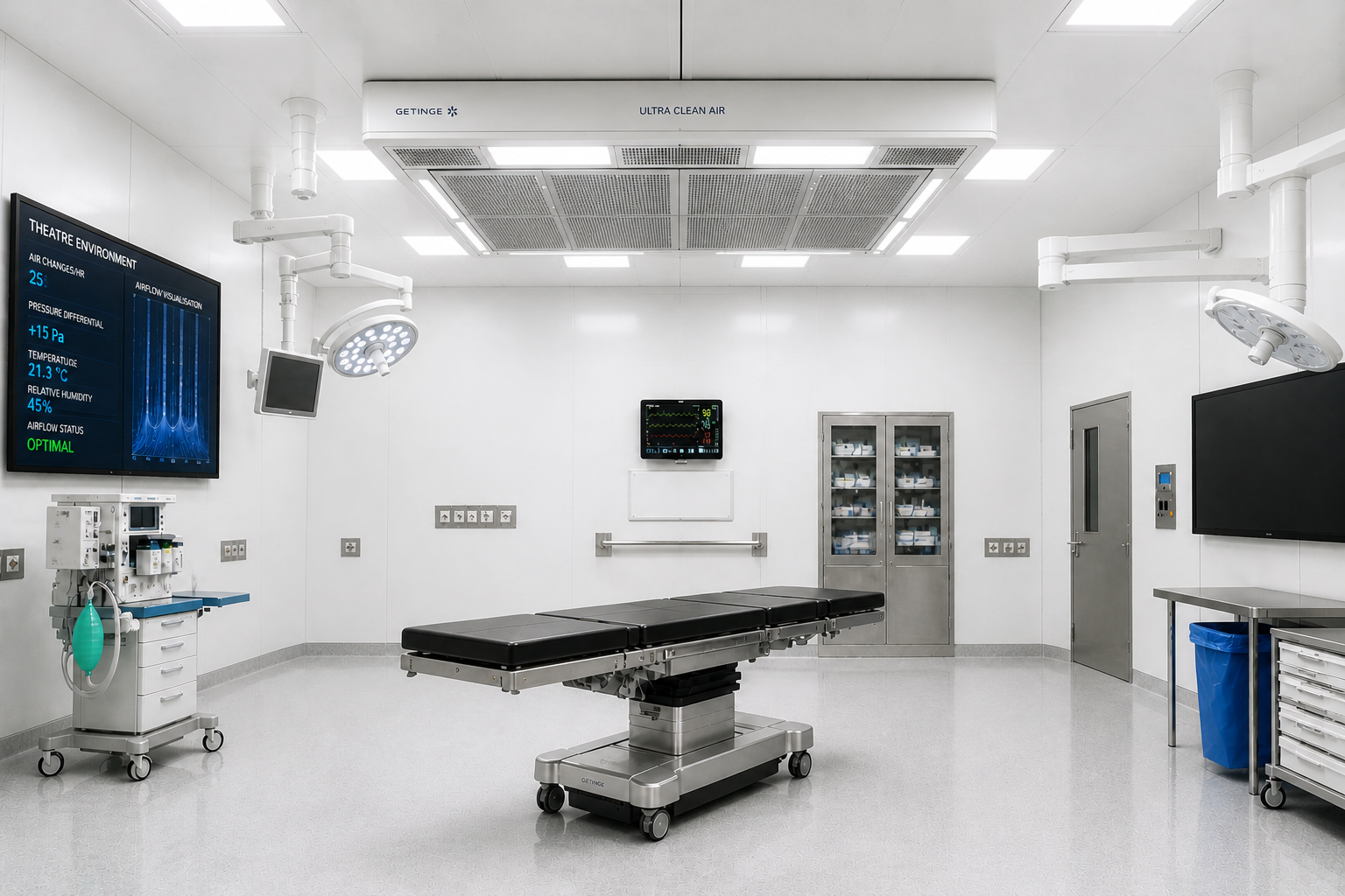 Healthcare ventilation and containment system testing