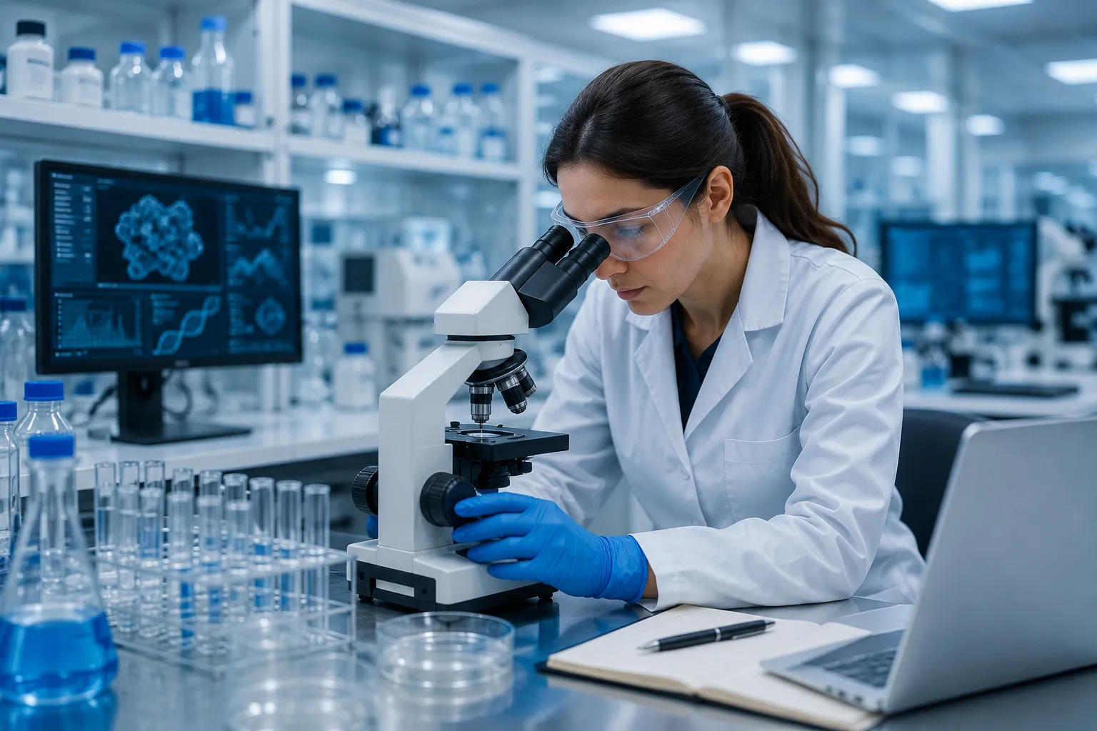 High-security BSL-3 containment laboratory