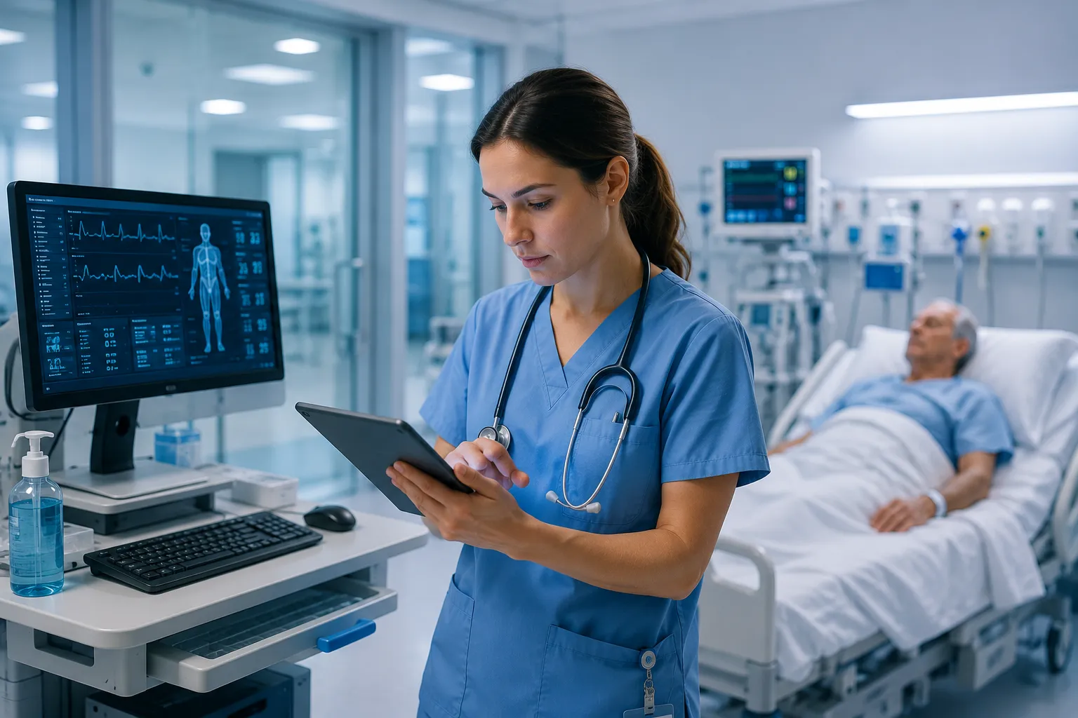 Hospital operating room ventilation system