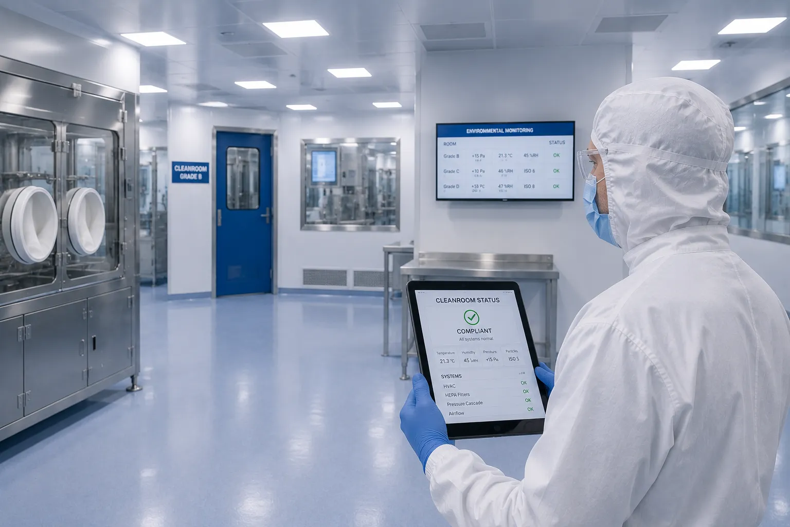 Pharmaceutical Cleanroom Outcome